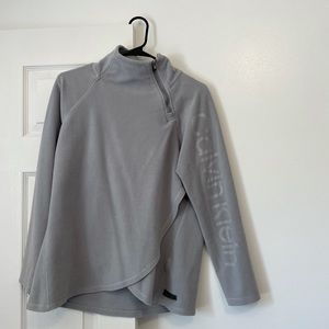 • Calvin Klein long sleeve quarter zip sweater •